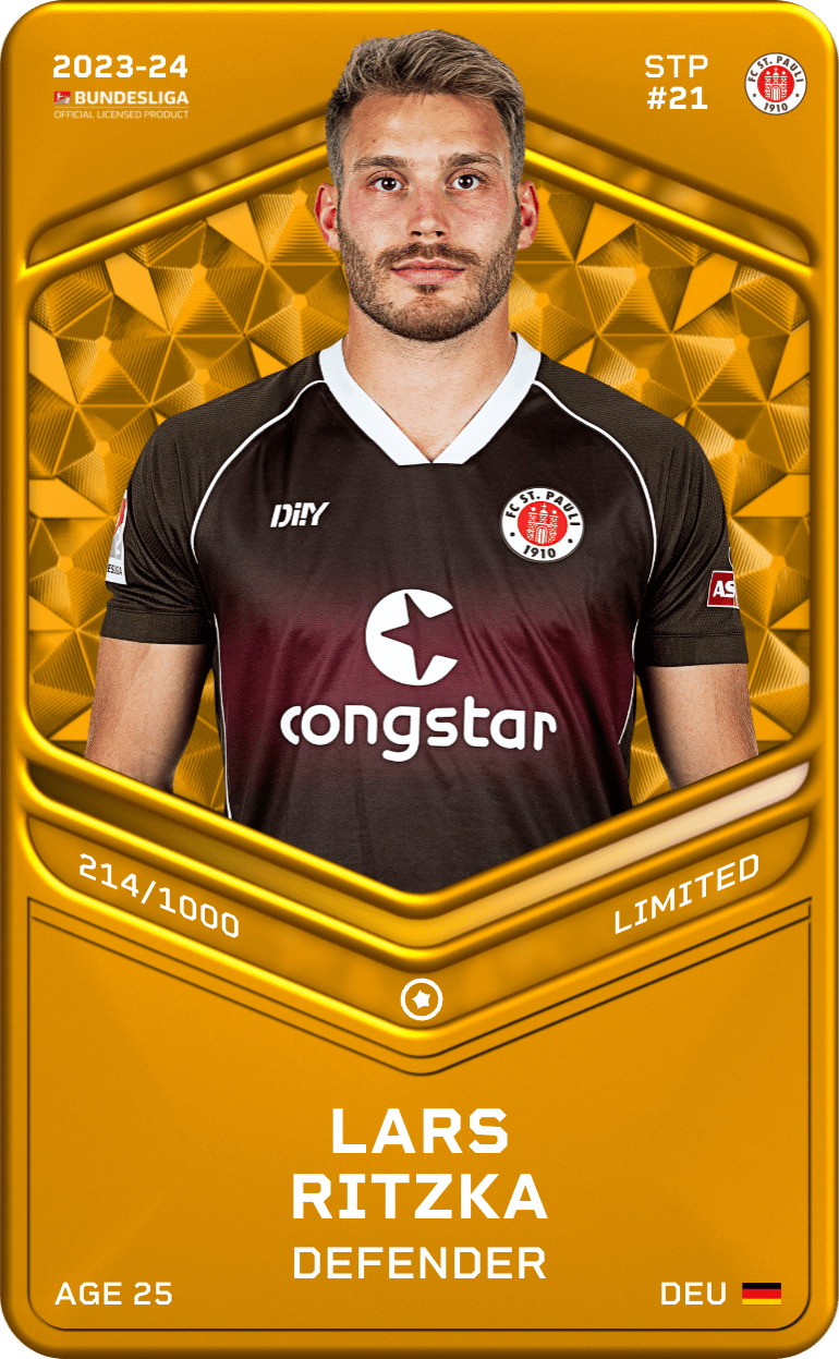 Lars Ritzka 2023-24 • Limited 214/1000