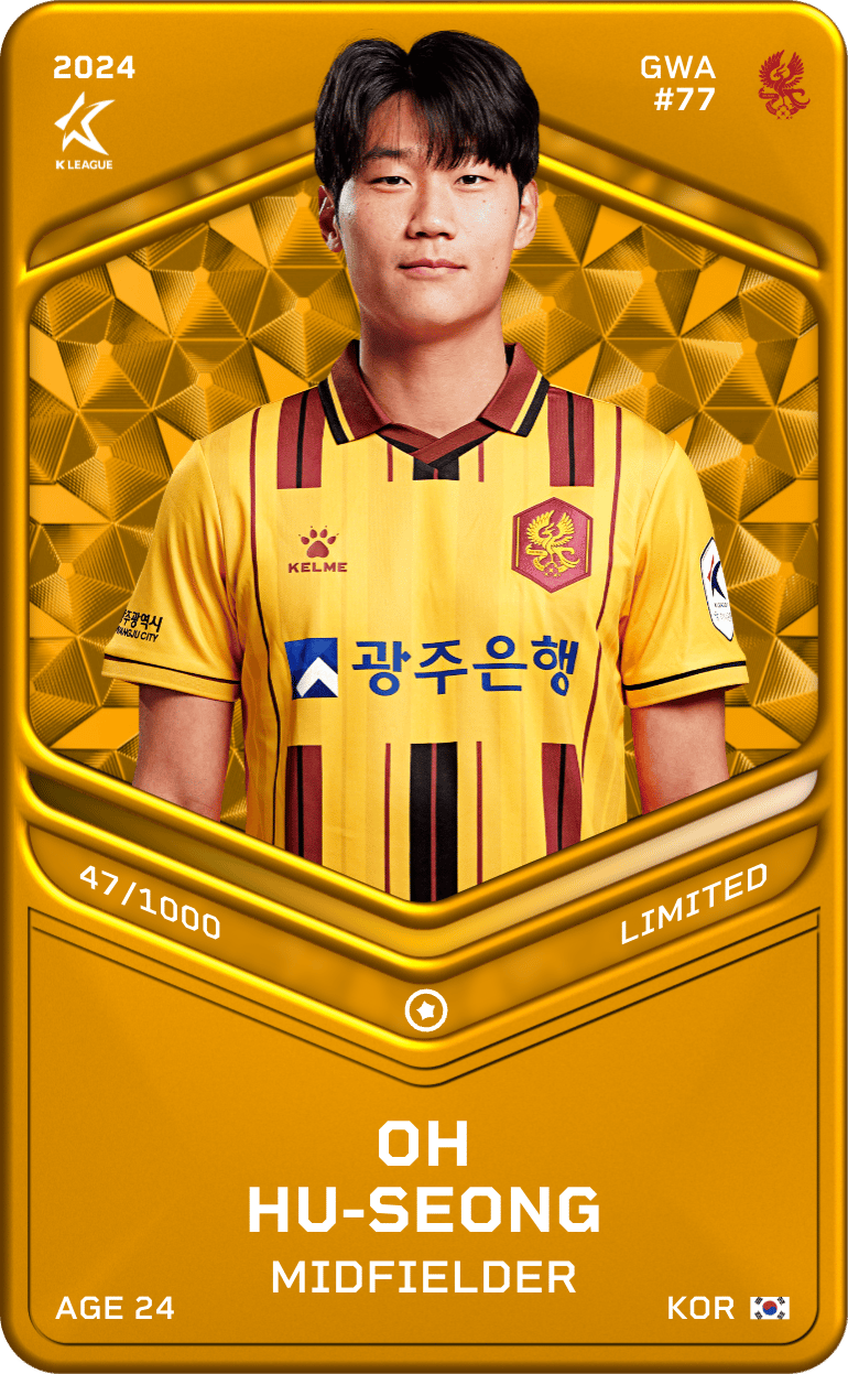 Oh Hu-Seong 2024-25 • Limited 47/1000