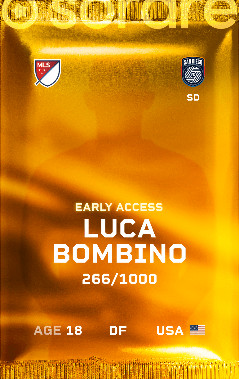 Luca Bombino 2025-26 • Limited 266/1000