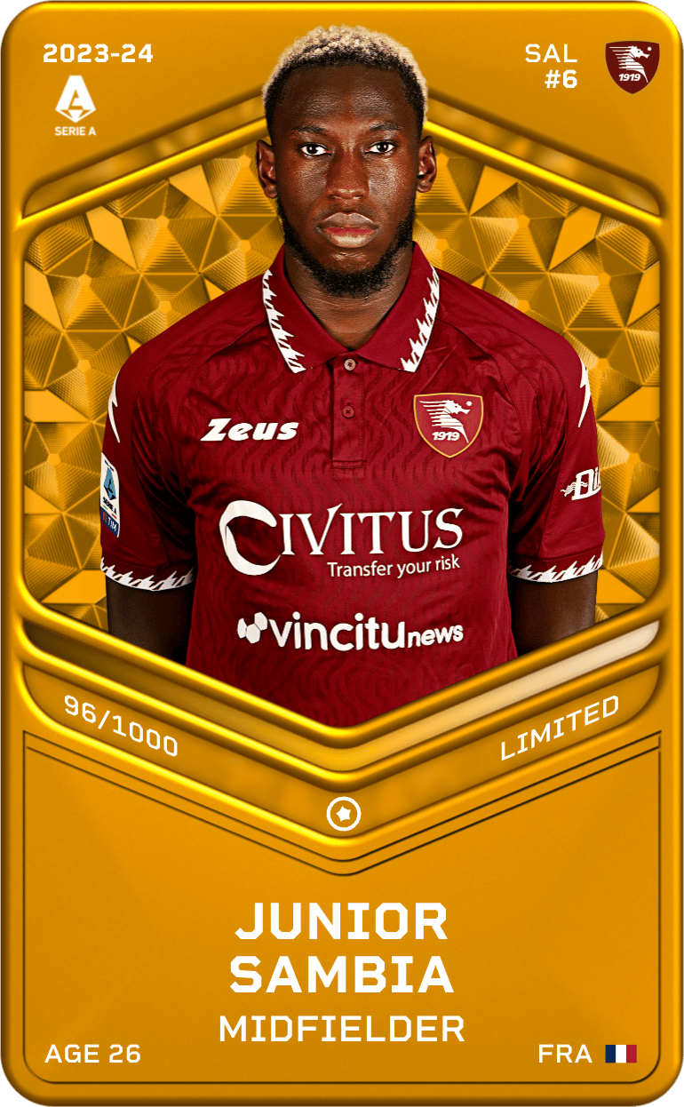 Junior Sambia 2023-24 • Limited 96/1000