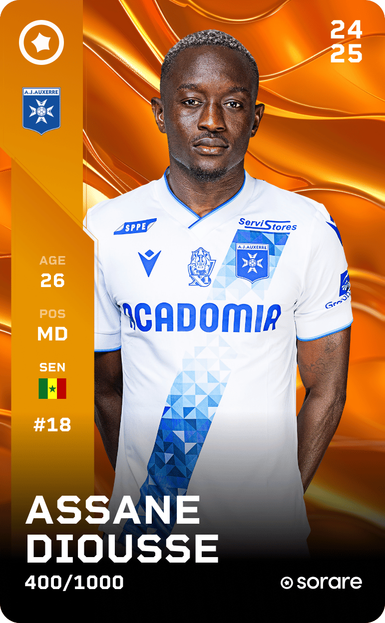 Assane Diousse 2024-25 • Limited 400/1000