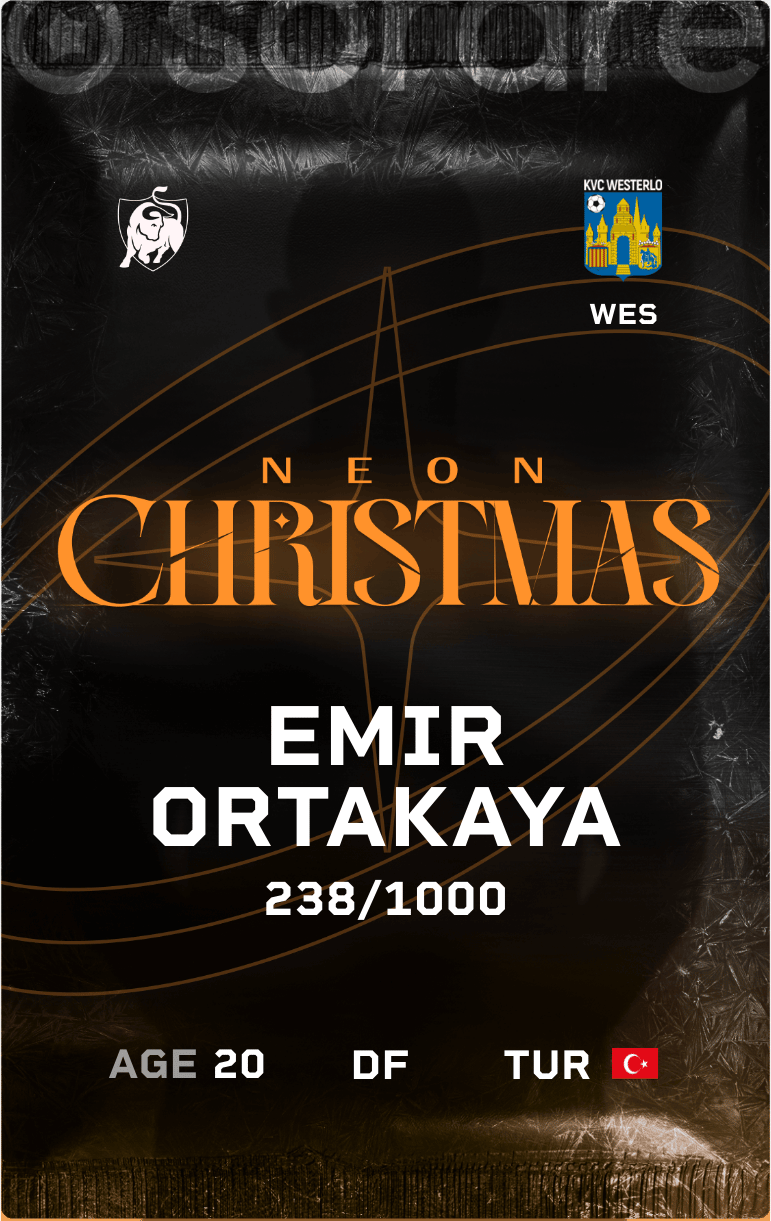 Emir Ortakaya 2024-25 • Limited 238/1000