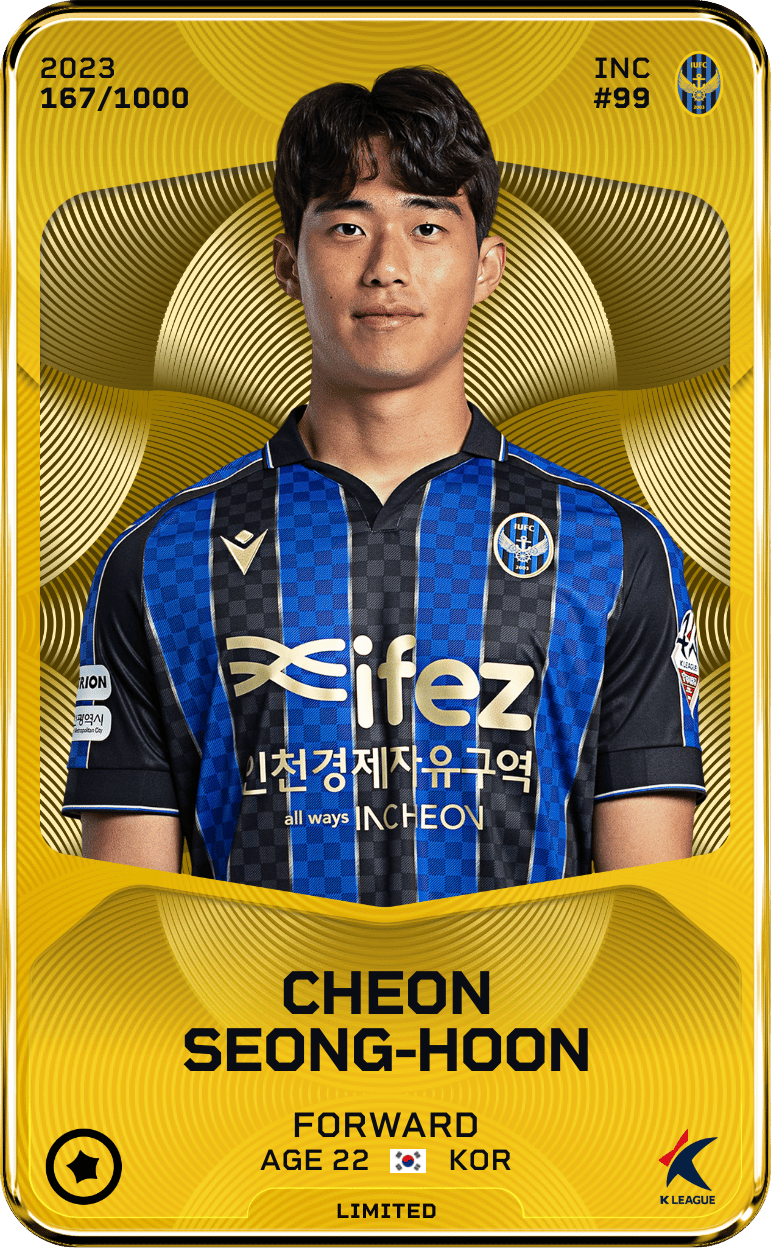 Cheon Seong-Hoon 2023-24 • Limited 167/1000