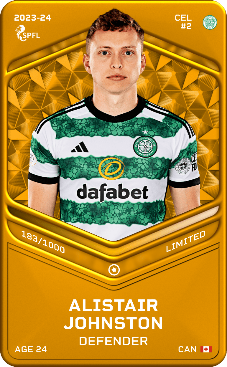 Alistair Johnston 2023-24 • Limited 183/1000