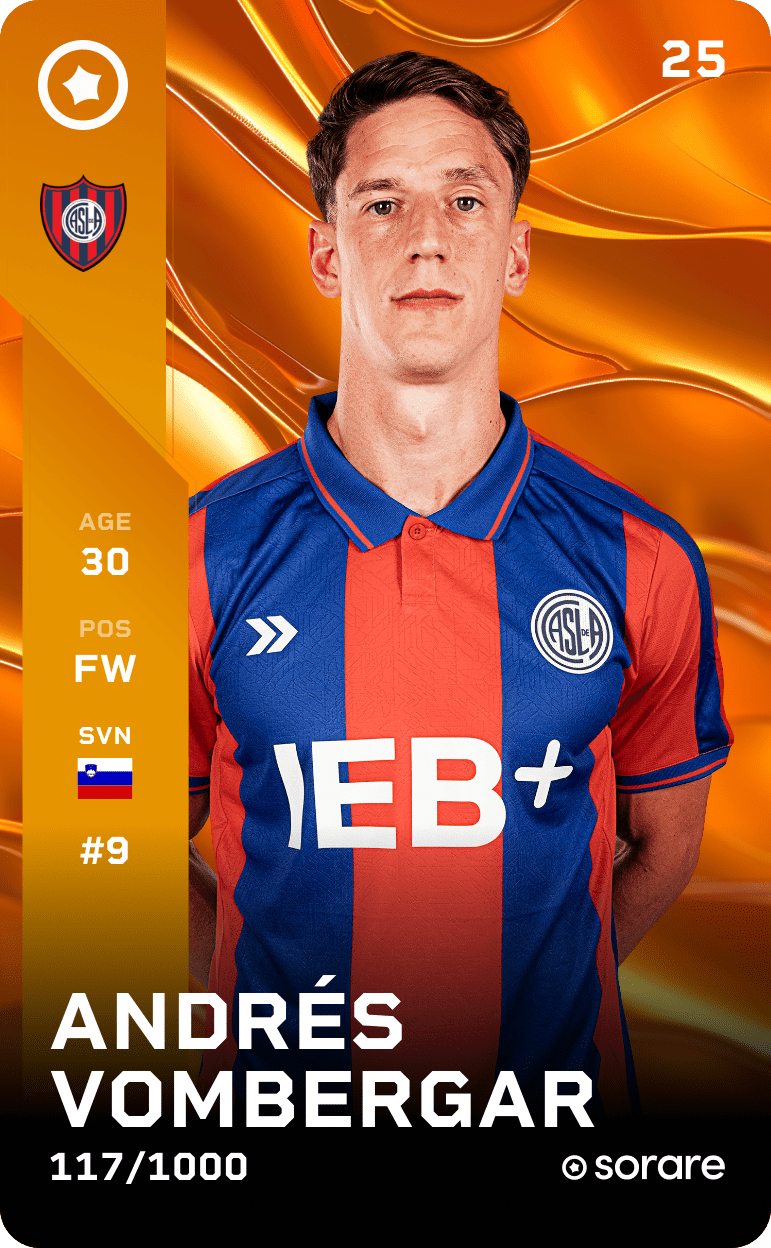 Andrés Vombergar 2025-26 • Limited 117/1000