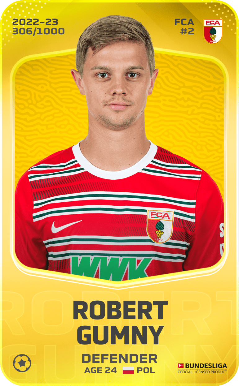 Robert Gumny 2022-23 • Limited 306/1000