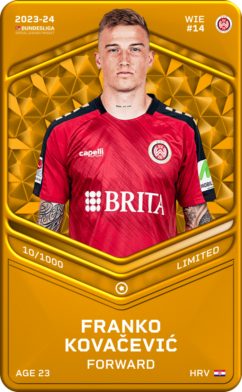 Franko Kovačević 2023-24 • Limited 10/1000