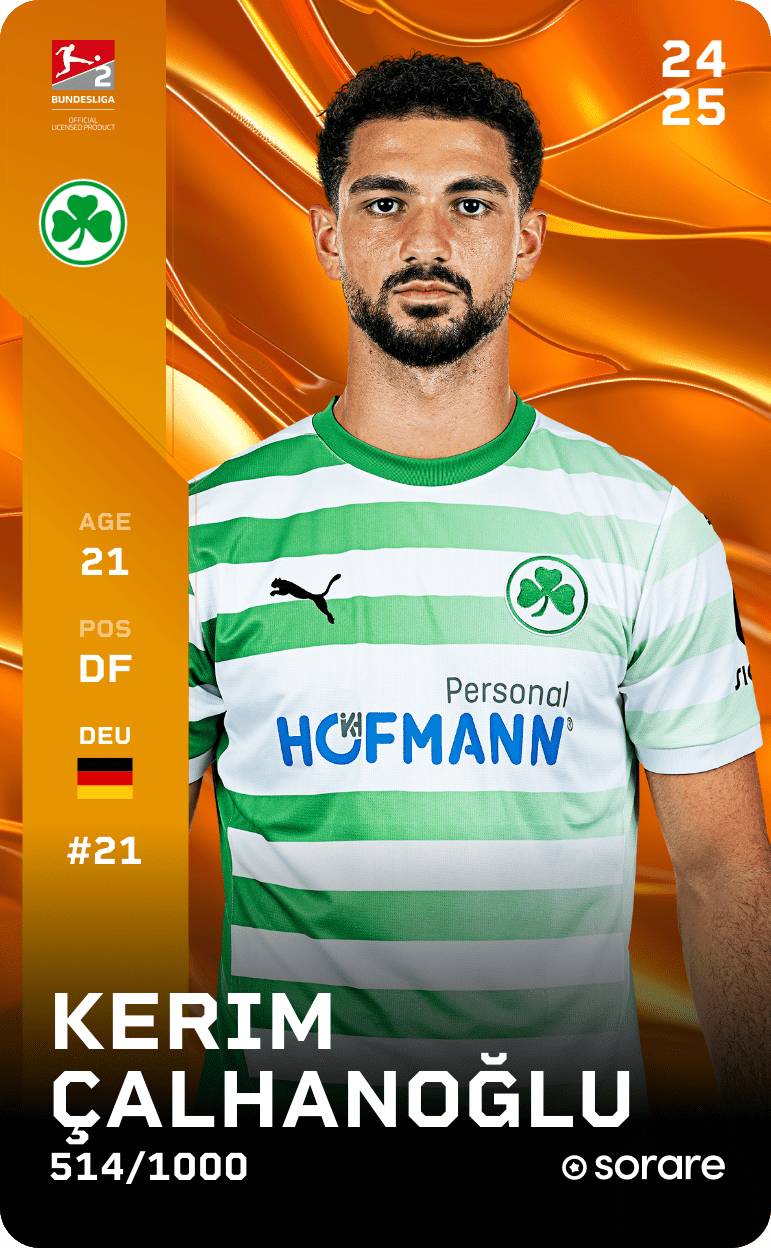 Kerim Çalhanoğlu 2024-25 • Limited 514/1000