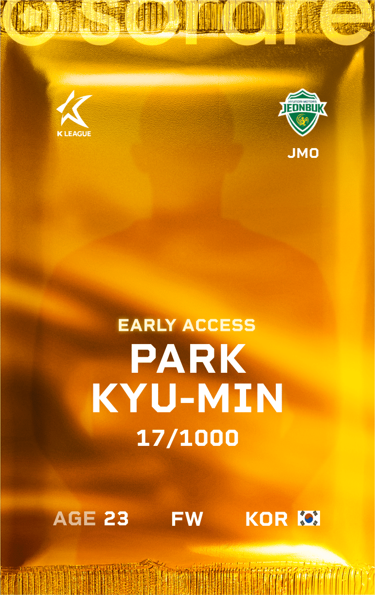 Park Kyu-Min 2025-26 • Limited 17/1000