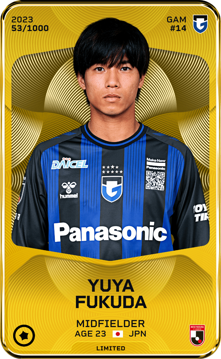 Yuya Fukuda 2023-24 • Limited 53/1000