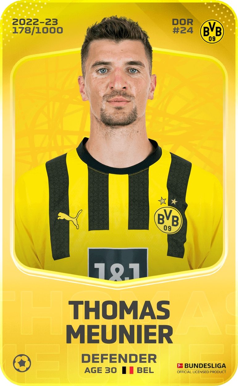 Thomas Meunier 2022-23 • Limited 178/1000