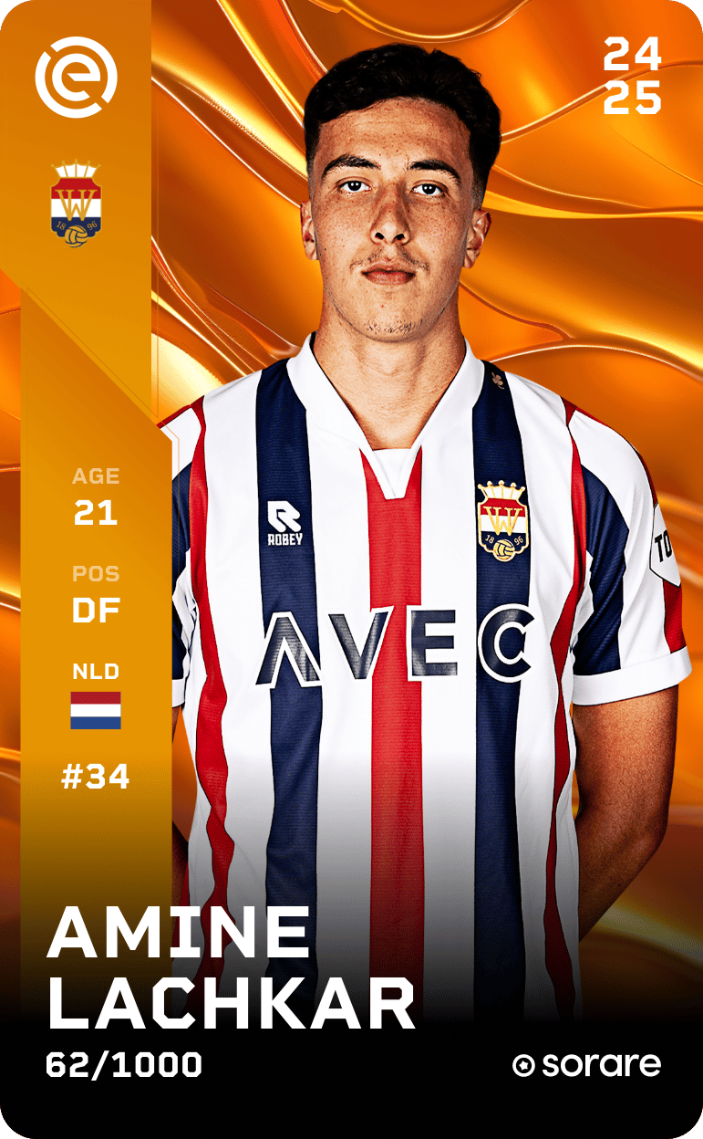 Amine Lachkar 2024-25 • Limited 62/1000