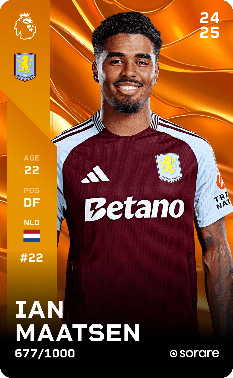 Ian Maatsen 2024-25 • Limited 677/1000