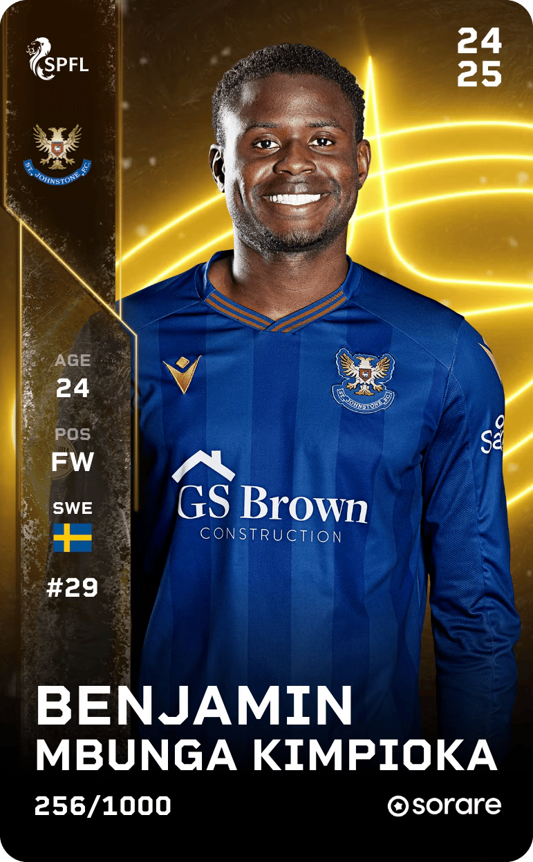 Benjamin Kimpioka 2024-25 • Limited 256/1000