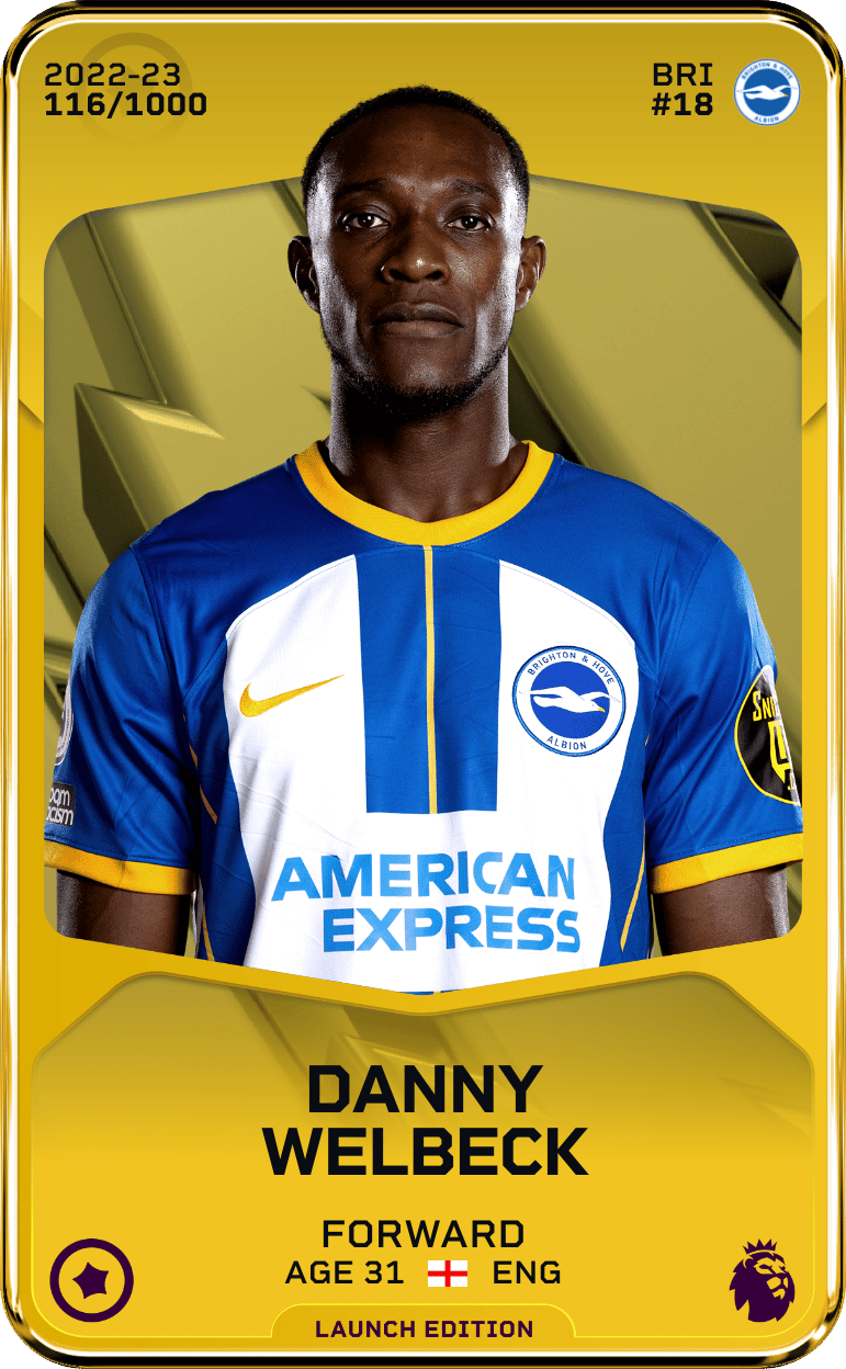 Danny Welbeck 2022-23 • Limited 116/1000
