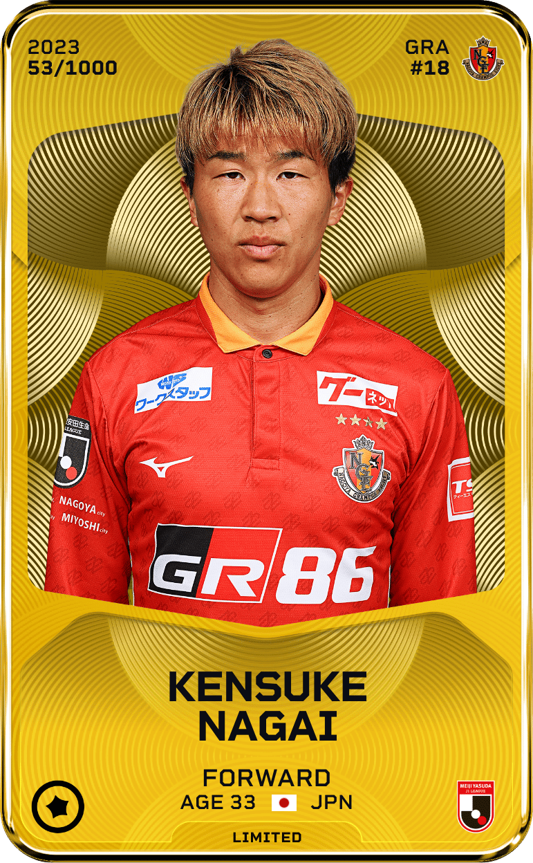 Kensuke Nagai 2023-24 • Limited 53/1000