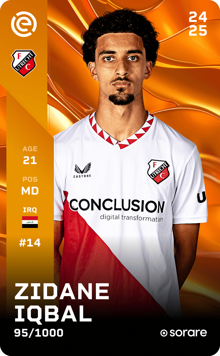 Zidane Iqbal 2024-25 • Limited 95/1000