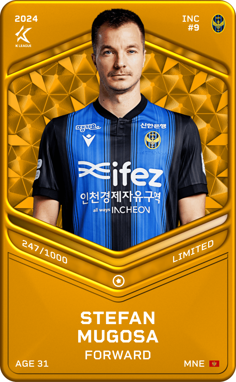 MUGOSA 2024-25 • Limited 247/1000