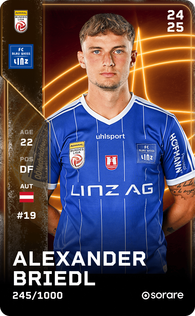 Alexander Briedl 2024-25 • Limited 245/1000