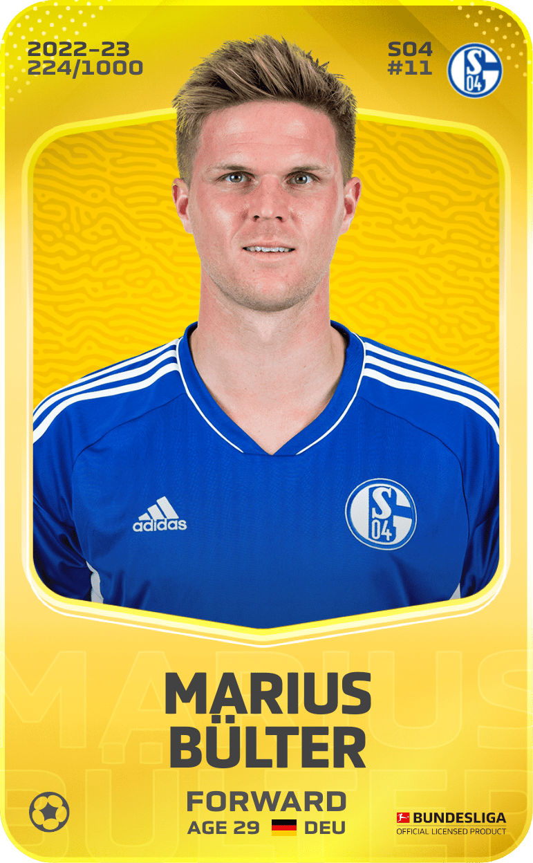 Marius Bülter 2022-23 • Limited 224/1000