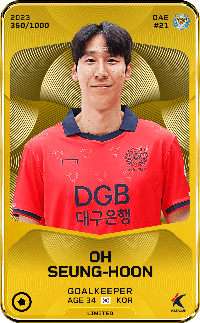 Oh Seung-Hoon 2023-24 • Limited 350/1000