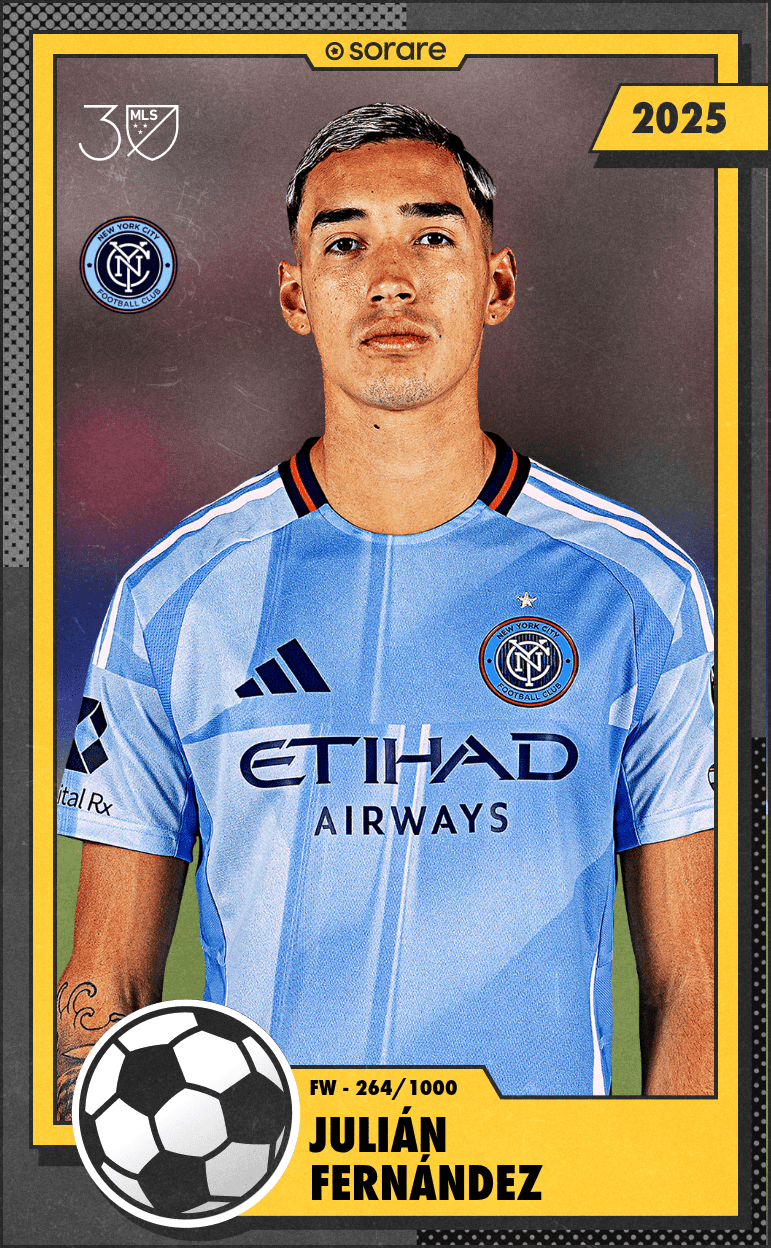 Julián Fernández 2025-26 • Limited 264/1000