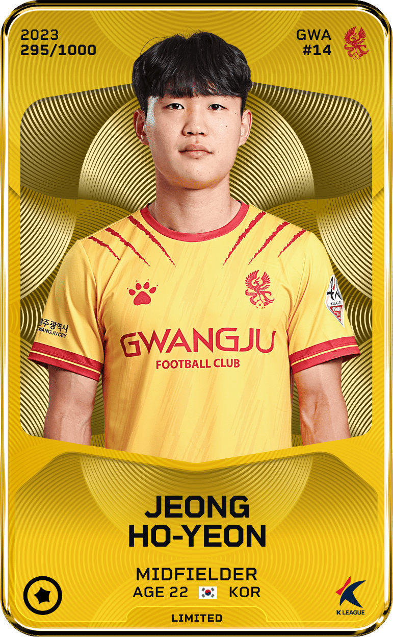 Jeong Ho-Yeon 2023-24 • Limited 295/1000