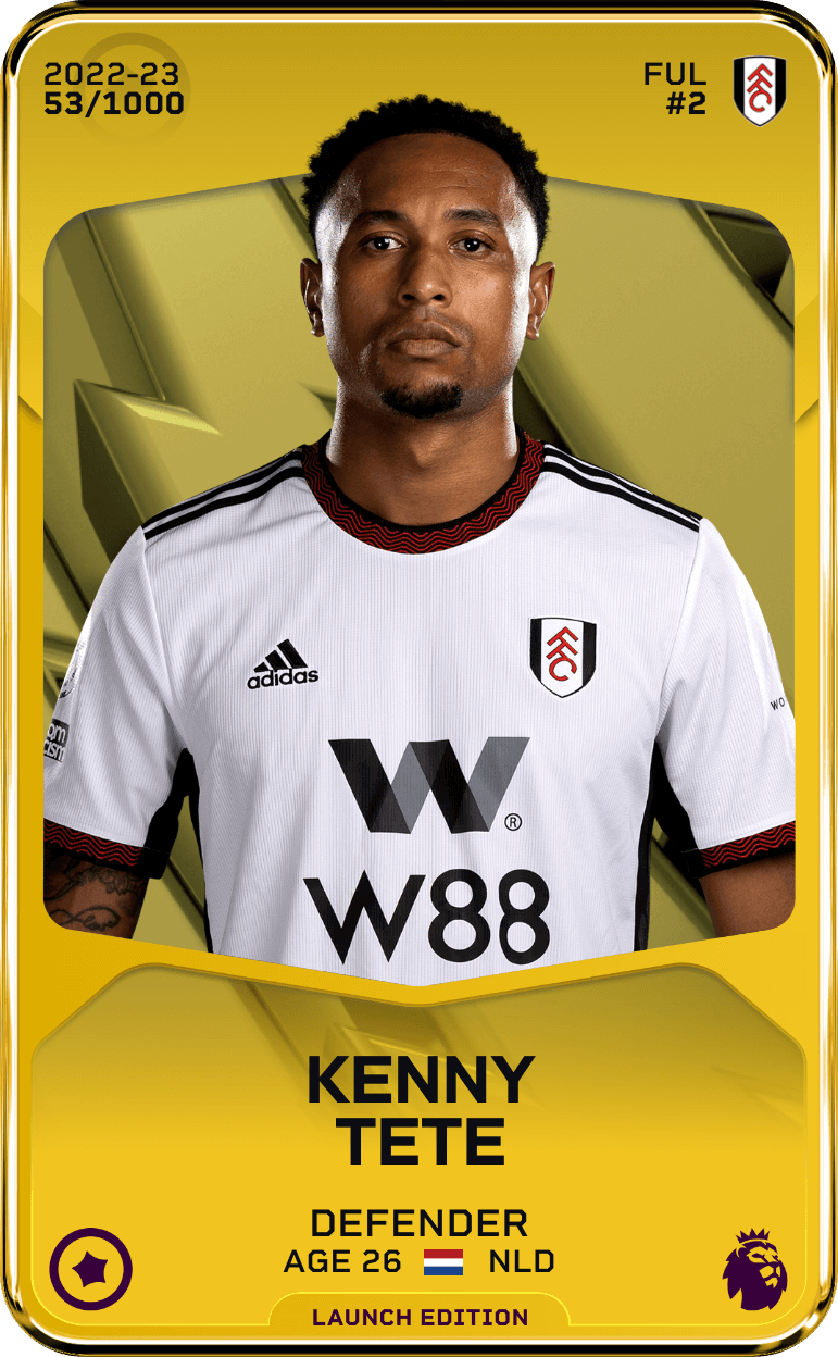 Kenny Tete 2022-23 • Limited 53/1000