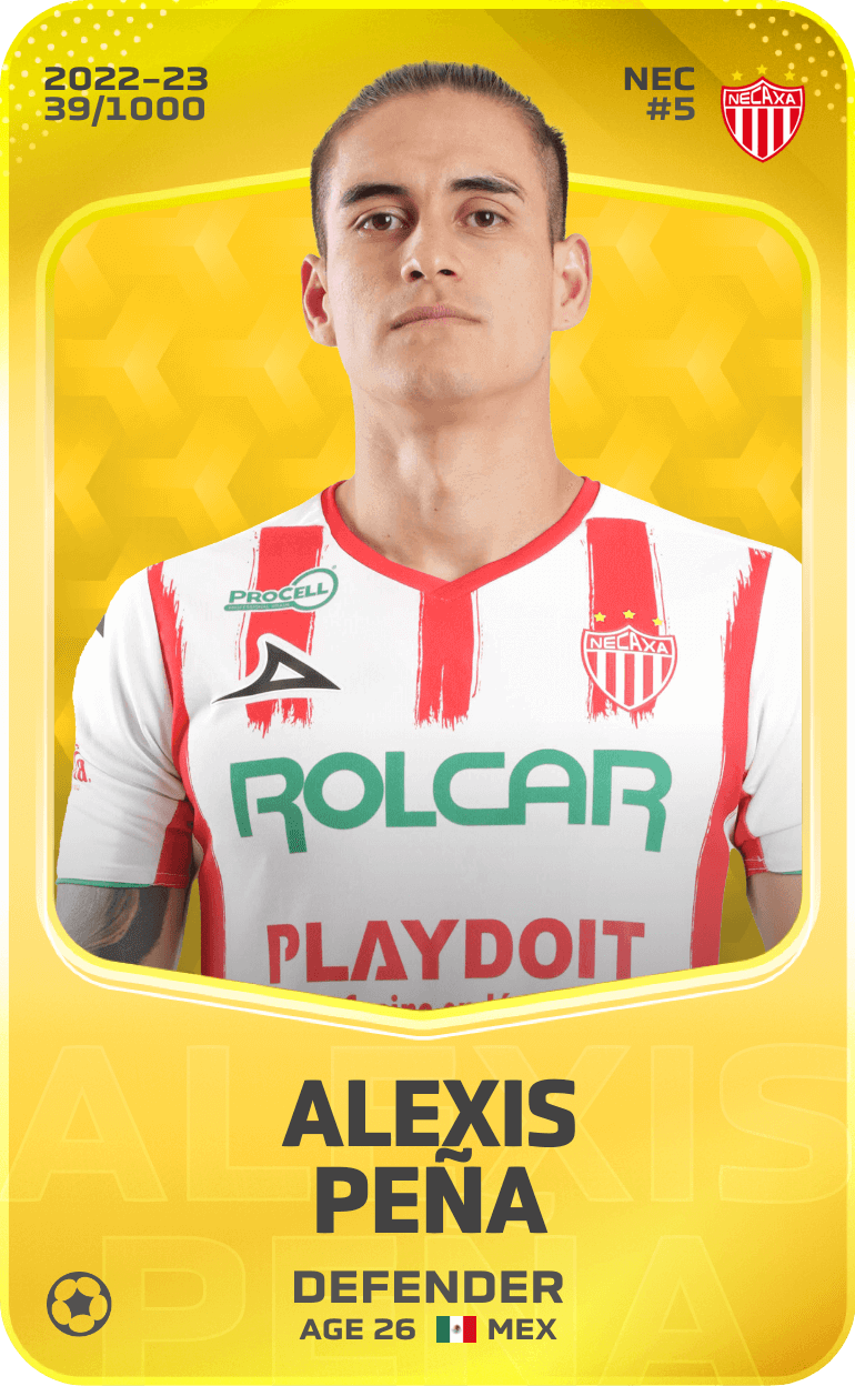 Alexis Peña 2022-23 • Limited 39/1000