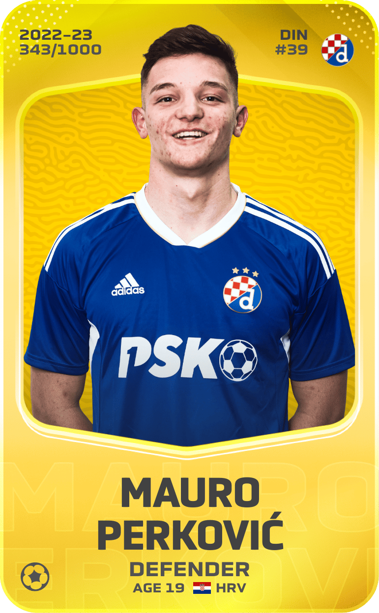 Mauro Perković 2022-23 • Limited 343/1000