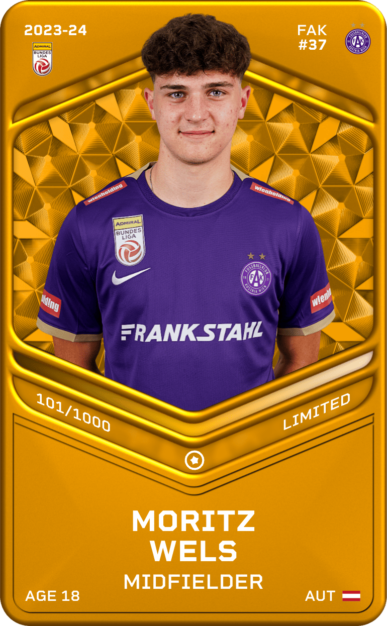 Moritz Wels 2023-24 • Limited 101/1000