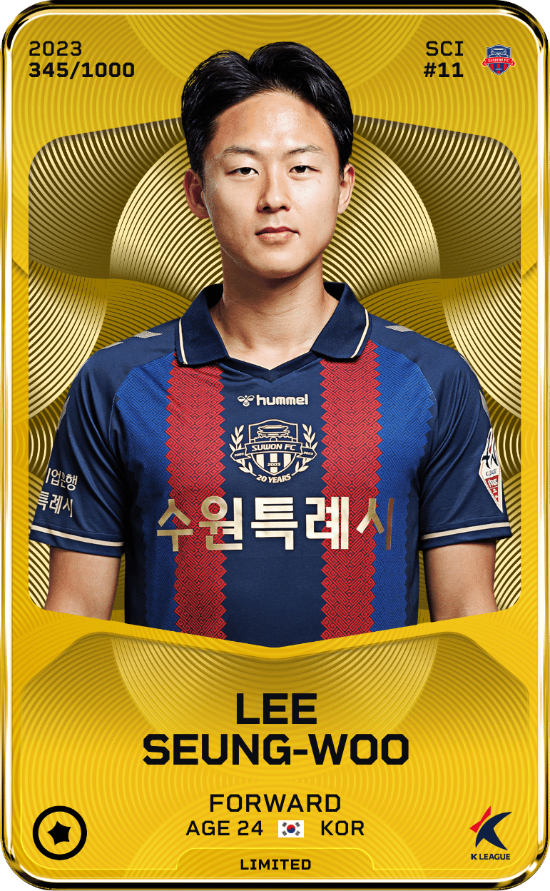 Lee Seung-Woo 2023-24 • Limited 345/1000