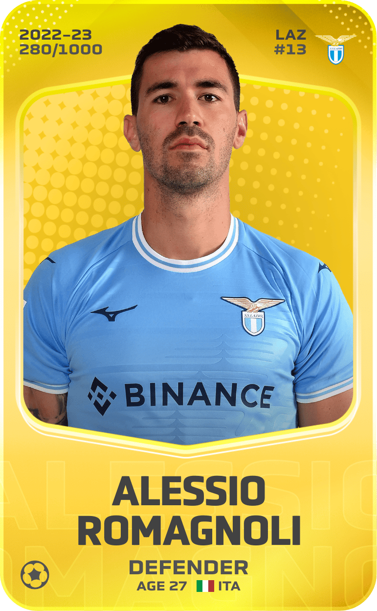 Alessio Romagnoli 2022-23 • Limited 280/1000