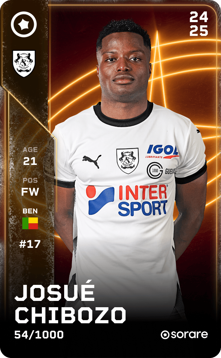 Josué Chibozo 2024-25 • Limited 54/1000