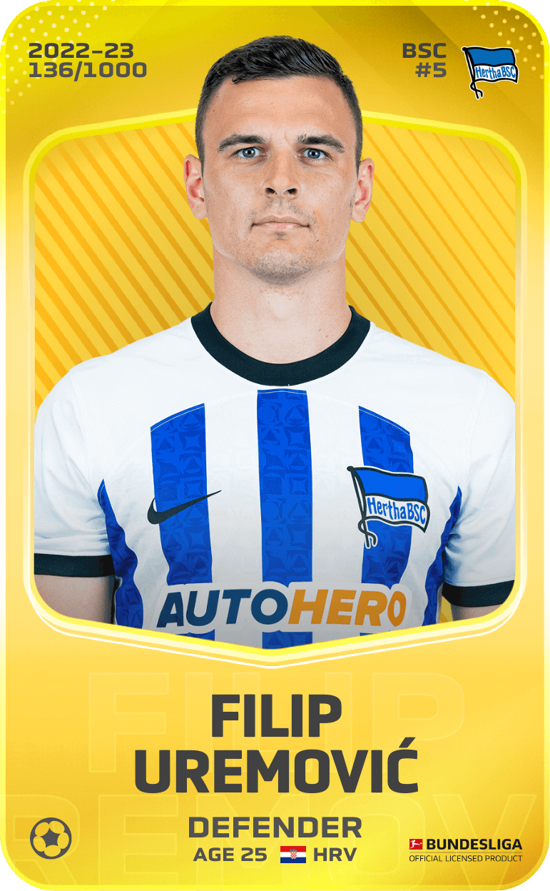 Filip Uremović 2022-23 • Limited 136/1000