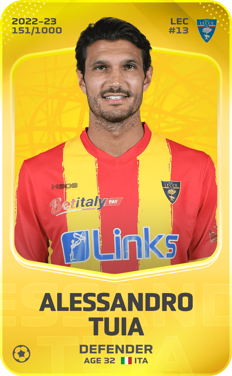Alessandro Tuia 2022-23 • Limited 151/1000