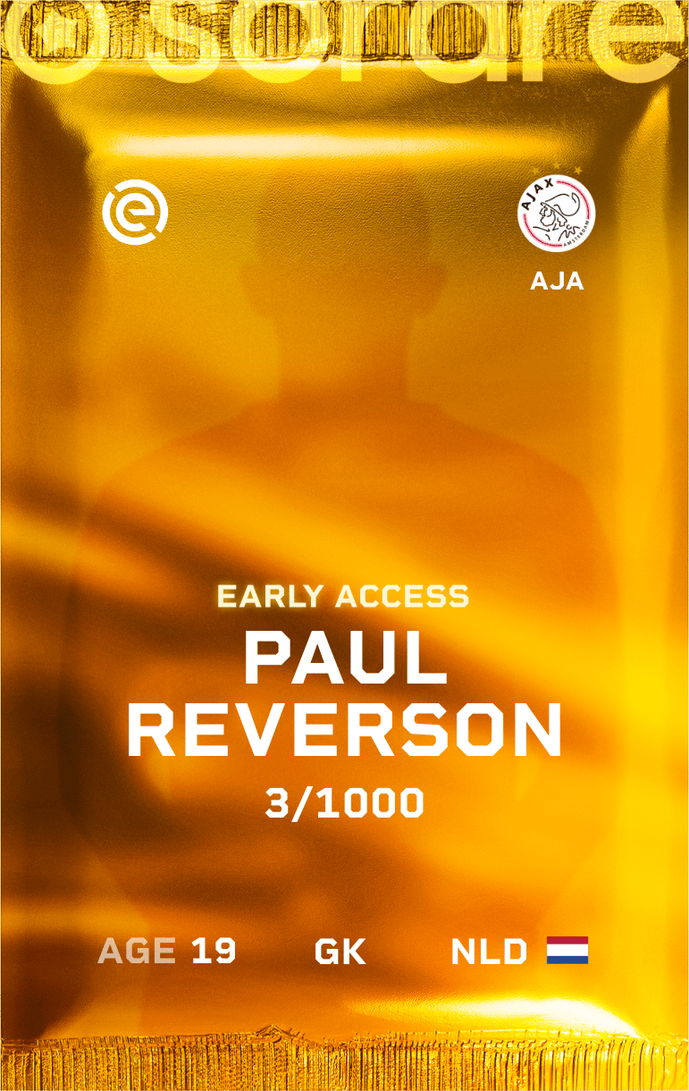 Paul Reverson 2024-25 • Limited 3/1000
