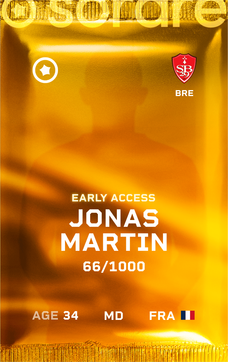 Jonas Martin 2024-25 • Limited 66/1000