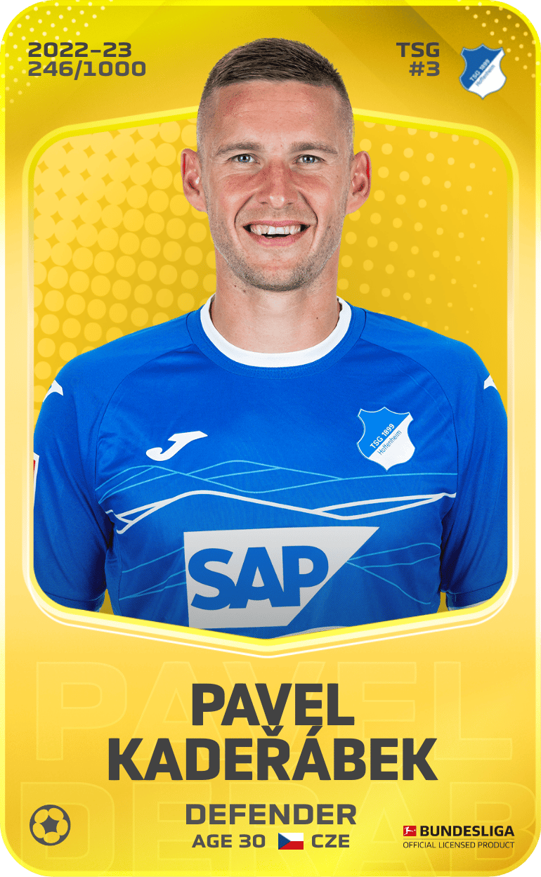 Pavel Kadeřábek 2022-23 • Limited 246/1000