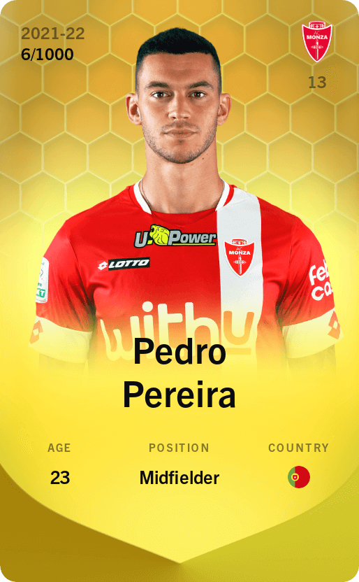 Pedro Pereira 2021-22 • Limited 6/1000