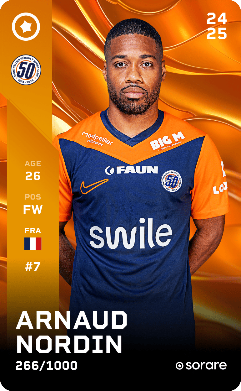 Arnaud Nordin 2024-25 • Limited 266/1000