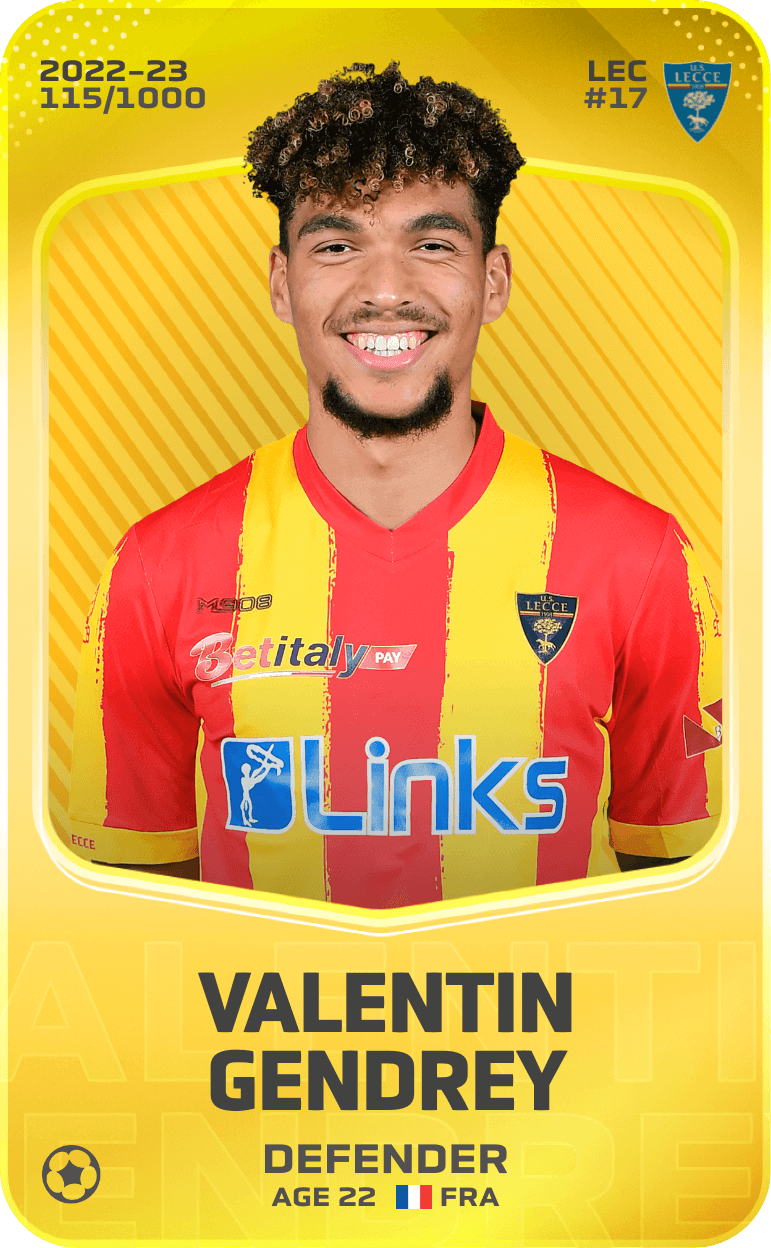Valentin Gendrey 2022-23 • Limited 115/1000