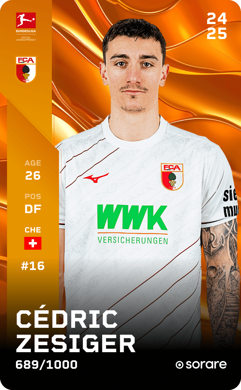 Cédric Zesiger 2024-25 • Limited 689/1000
