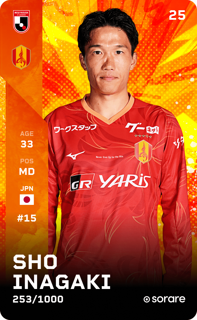 Sho Inagaki 2025-26 • Limited 253/1000