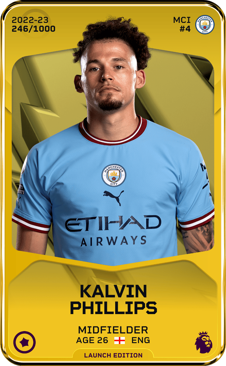 Kalvin Phillips 2022-23 • Limited 246/1000