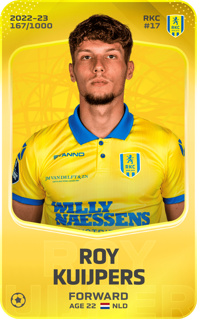 Roy Kuijpers 2022-23 • Limited 167/1000