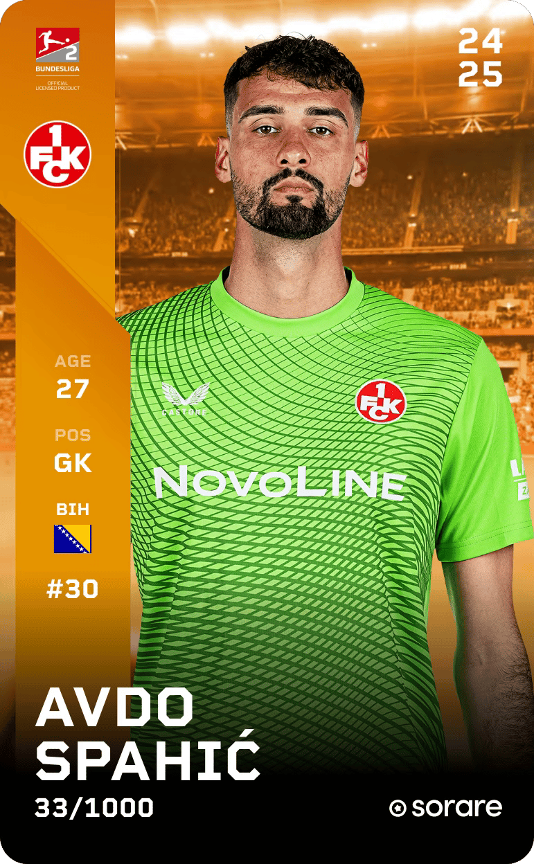 Avdo Spahić 2024-25 • Limited 33/1000