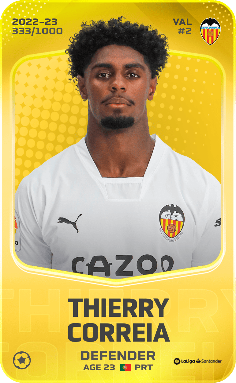 Thierry Correia 2022-23 • Limited 333/1000