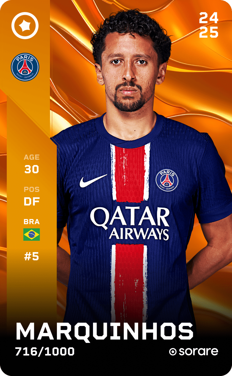 Marquinhos 2024-25 • Limited 716/1000