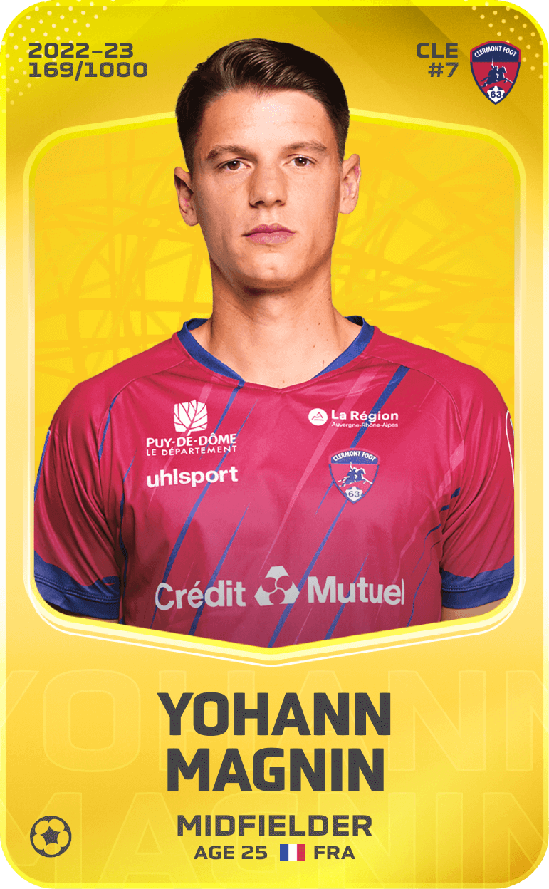 Yohann Magnin 2022-23 • Limited 169/1000